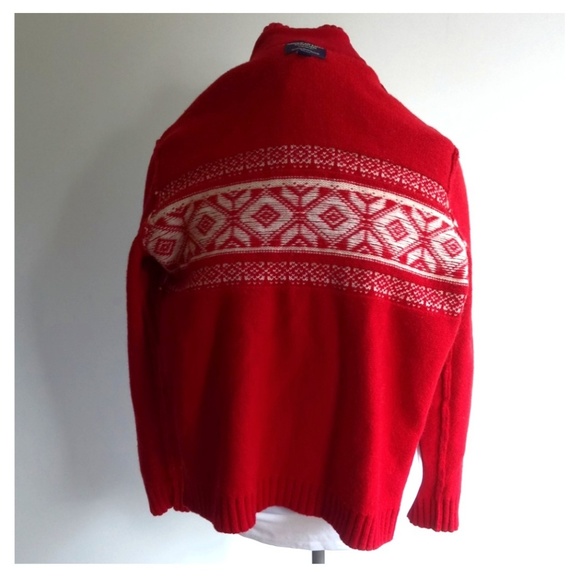 American Eagle Men's Size M Red Sweater - Picture 6 of 7